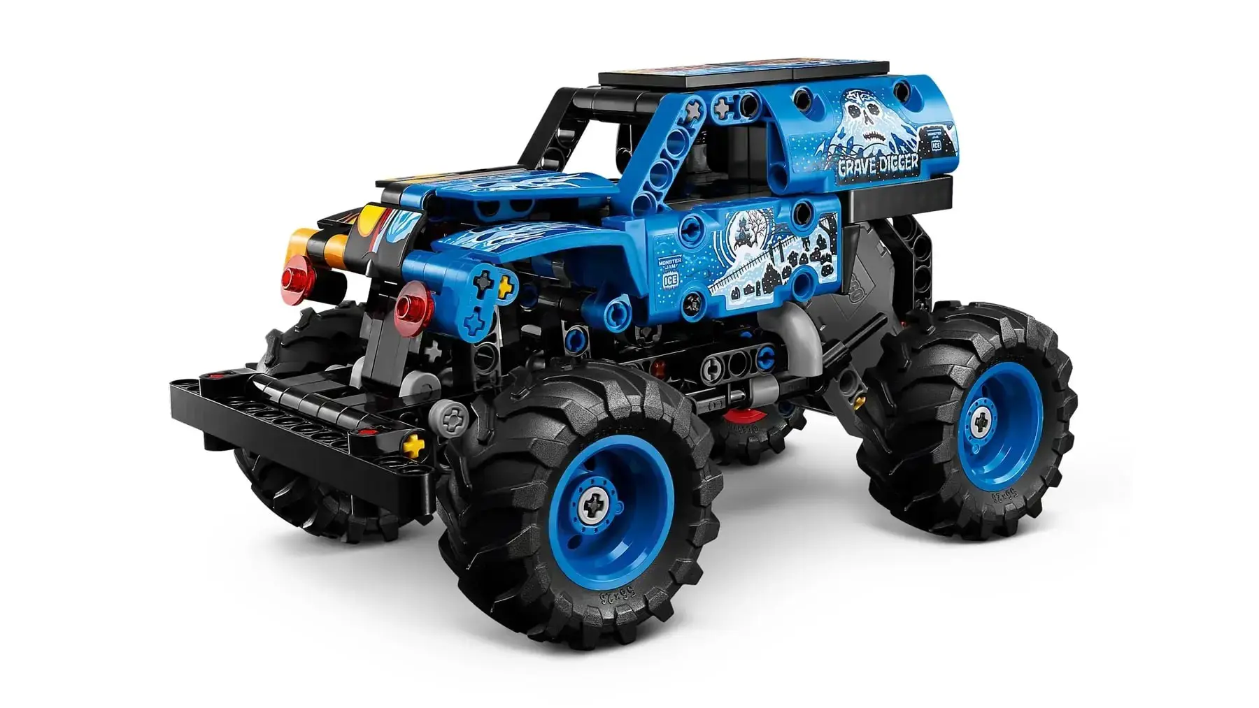 LEGO TECHNIC 42219 Monster Jam Grave Digger Fire and Ice