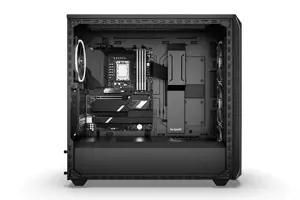 be quiet! Shadow Base 800 FX Black, Midi Tower, PC, Black, ATX, EATX, micro ATX, Mini-ITX, Acrylonitrile butadiene styrene (ABS), Steel, Tempered glass, Multi
