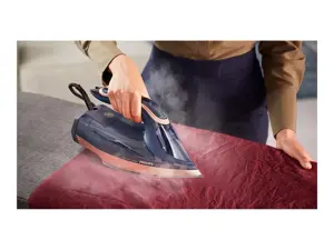 "Philips" DST8050/20, garų lygintuvas, "SteamGlide Elite" padas, 3 m, 260 g/min, mėlynas, auksinis, 85 g/min
