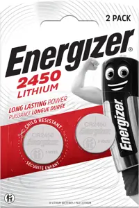 Energizer battery Lithium CR2450 BP2