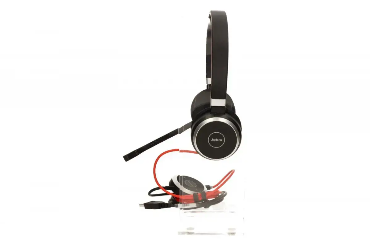 Jabra EVOLVE 40 MS Stereo, laidinis, biuro / skambučių centras, 171 g, ausinės, juodos spalvos