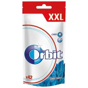 Becukrė mėtų skonio kramtomoji guma ORBIT, 58 g