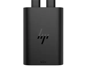 HP 65W USB-C Dual Port (45W+20W) GaN AC Power Adapter Travel Notebook Charger / fits ProBook 440 45…