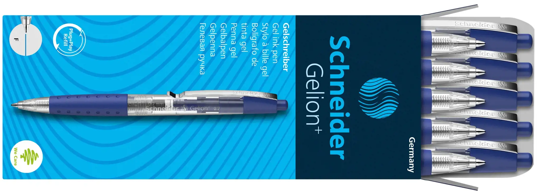 Automatinis rašiklis SCHNEIDER GELION 1, 0,7/0,4 mm.