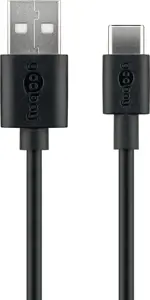 "Goobay" USB-C įkrovimo ir sinchronizavimo kabelis (USB-A > USB-C) 59124 3 m