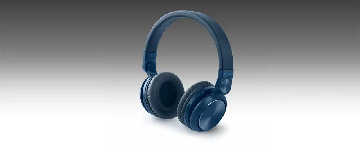 "Muse M-276BTB On-Ear", mikrofonas, mėlyna
