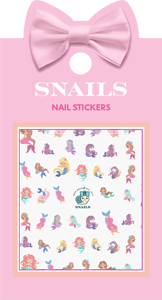 Snails nagų lipdukai, Undinėlės prisilietimas