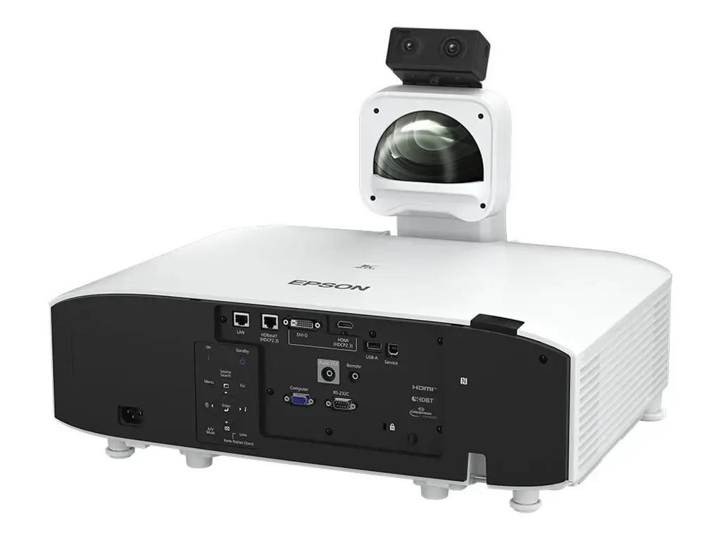 "Epson EB-PU2010W", 10000 ANSI liumenų, 3LCD, WUXGA (1920x1200), 2000:1, 16:10, 1,07 mlrd. spalvų