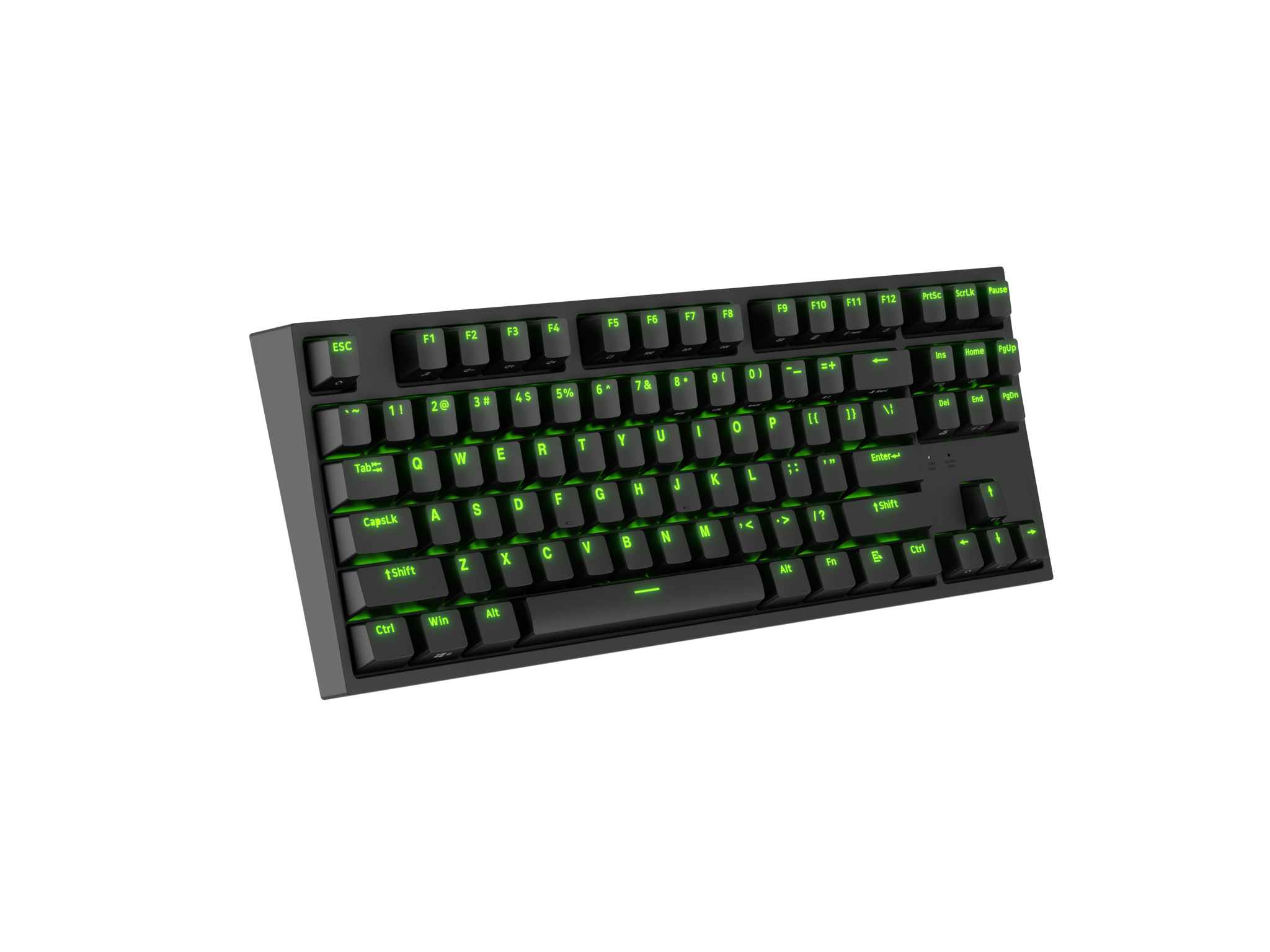 "Genesis" mechaninė žaidimų klaviatūra THOR 404 TKL RGB mechaninė žaidimų klaviatūra Laidinė JAV Gateron Yellow Pro USB Type-A 1005 g