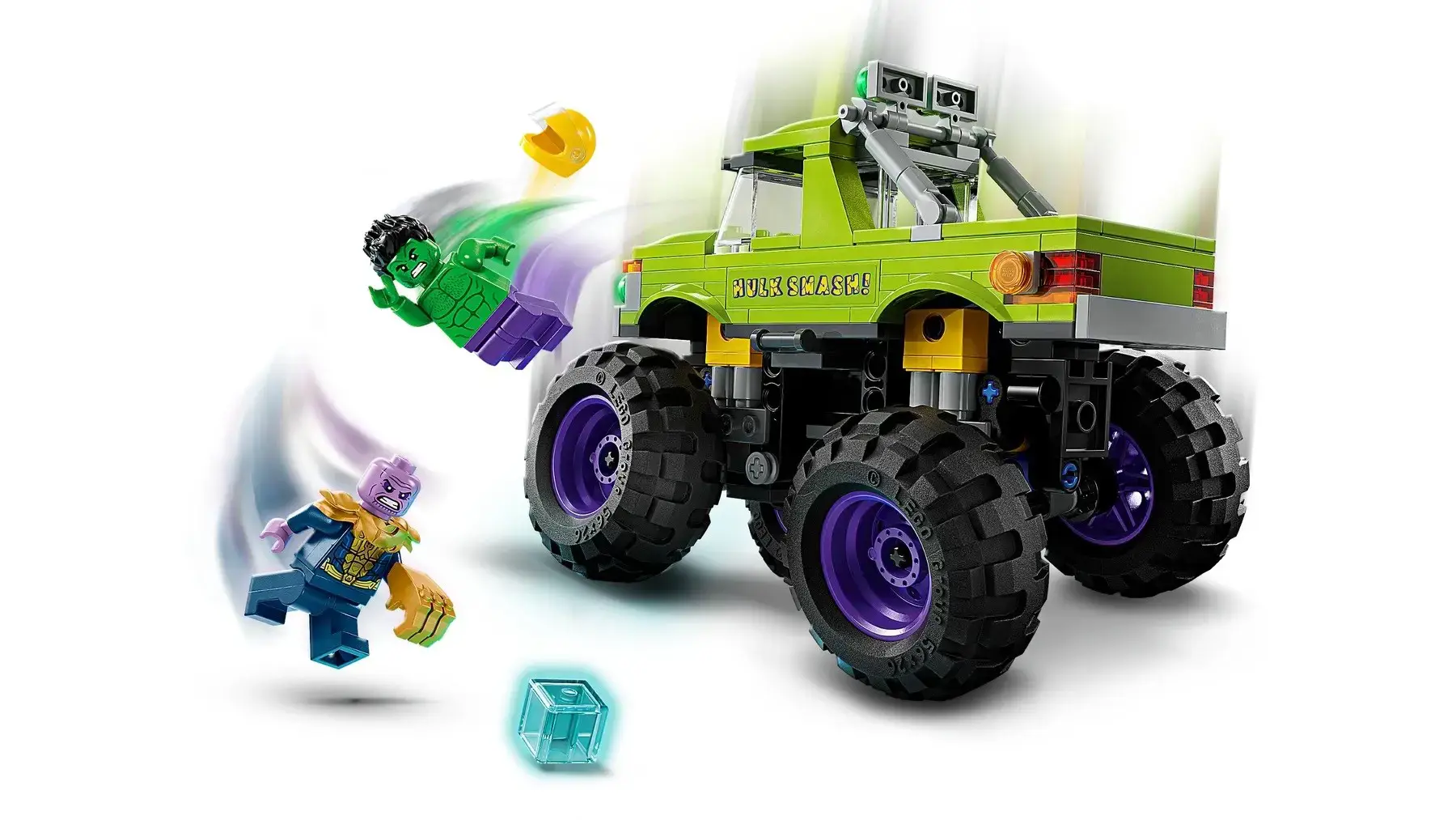 LEGO MARVEL 76312 The Hulk Truck vs. Thanos