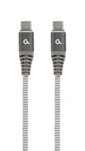 GEMBIRD CC-USB2B-CMCM60-1.5M 60W 60W Type-C Power Delivery PD aukščiausios kokybės įkrovimo duomenų…