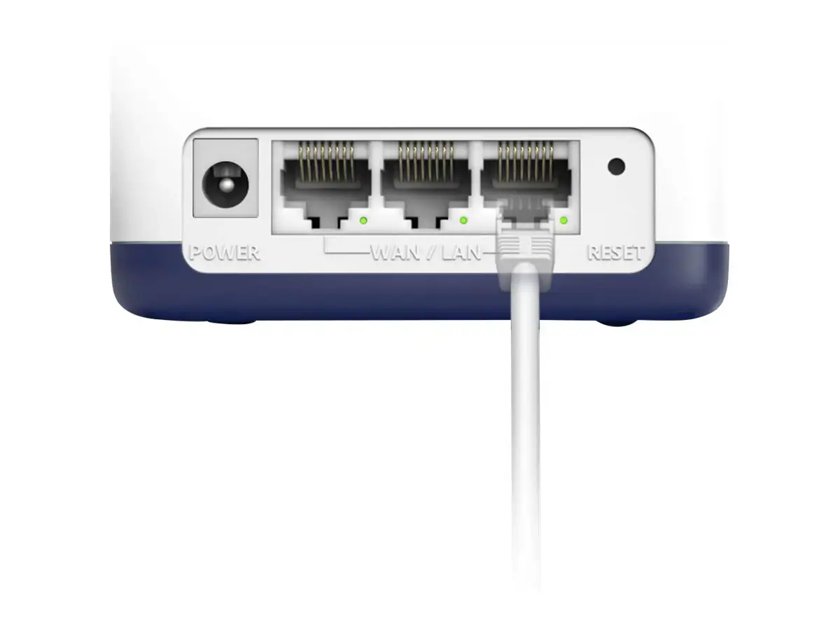 Belaidis maršrutizatorius MERCUSYS belaidis maršrutizatorius 2 pakuotės 1900 Mbps Mesh LAN \ WAN prievadai 3 HALOH50G(2-PACK)