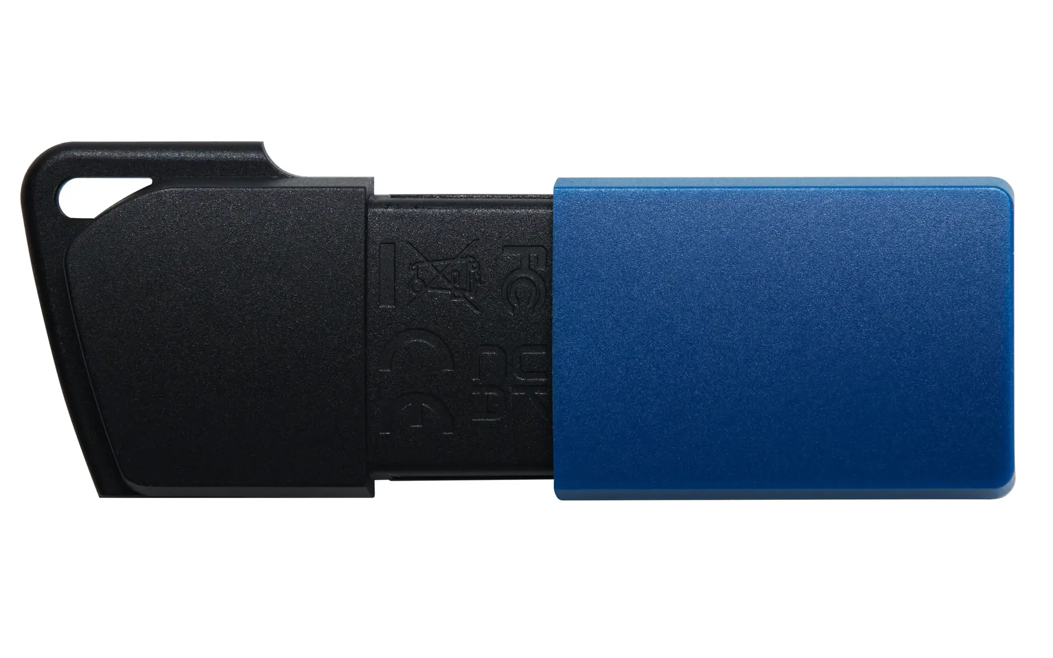 KINGSTON 64GB USB 3.2 Gen 1 DataTraveler Exodia M juoda + mėlyna 2 vnt.