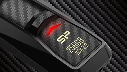 "Silicon Power Blaze B50", 64 GB, A tipo USB, 3.2 Gen 1 (3.1 Gen 1), skaidrių, 8,3 g, juoda