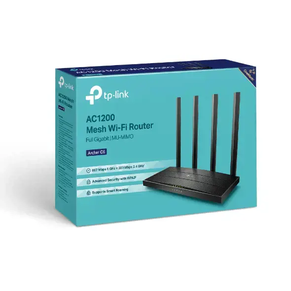 TP-LINK AC1200 dviejų dažnių "Wi-Fi" maršrutizatorius
