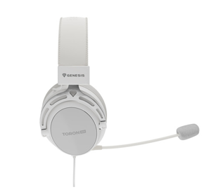 Genesis Gaming Headset | Toron 301 | Wired | Over-ear | Microphone | White