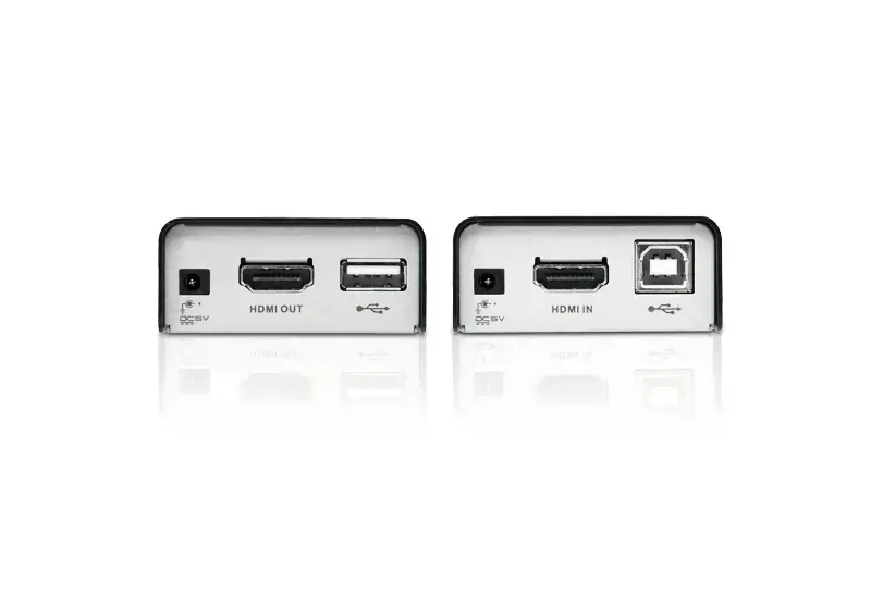 ATEN USB ir HDMI ilgintuvas CAT5e/6, USB2.0 Full Speed (12Mbit/s), 1080P (40 m) / 1080i (60 m), 1920 x 1200 taškų, AV siųstuvas ir imtuvas, 60 m, laidinis, 3D, HDCP
