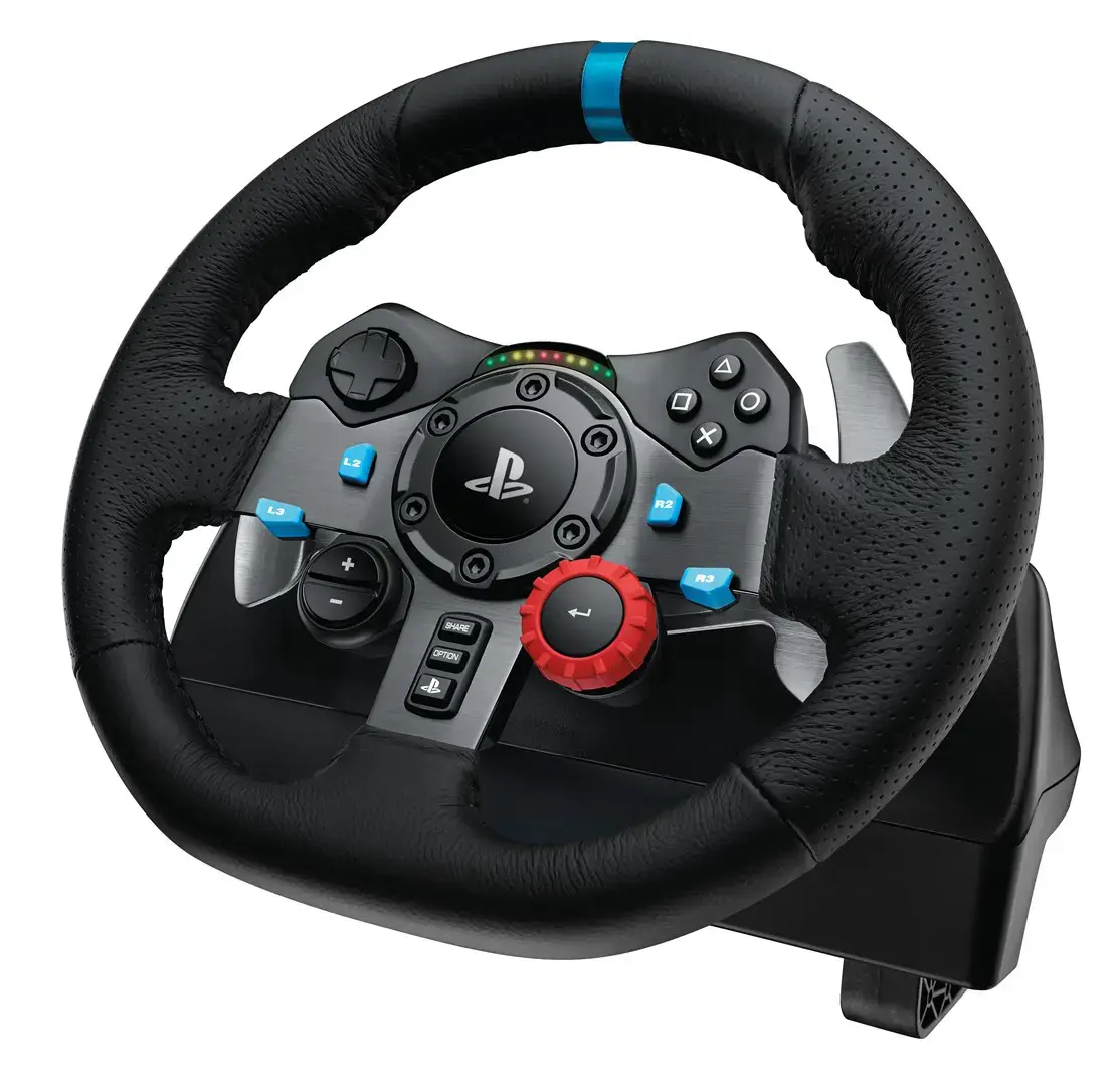 LOGITECH G29 Driving Force Racing Wheel - skirtas "PlayStation 4", "PlayStation 3" ir kompiuteriui - USB -