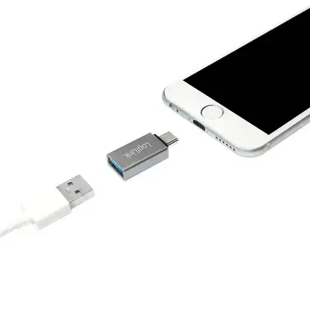 LOGILINK AU0040 LOGILINK - USB-C į USB3.0 ir mikro USB adapteris