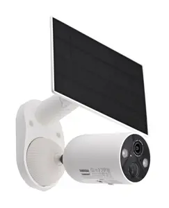 TP-Link Tapo Solar-Powered Security Camera Kit 1 × C425, 1 × A201, IP security camera, Outdoor, Wireless, Ceiling/wall, White, Bullet