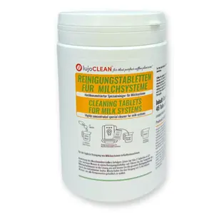 Valymo tabletės LUJO CLEAN, pieno sistemoms, 16 g, 100 vnt