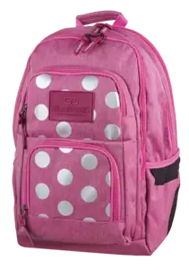 Kuprinė CoolPack Unit Silver Dots Pink