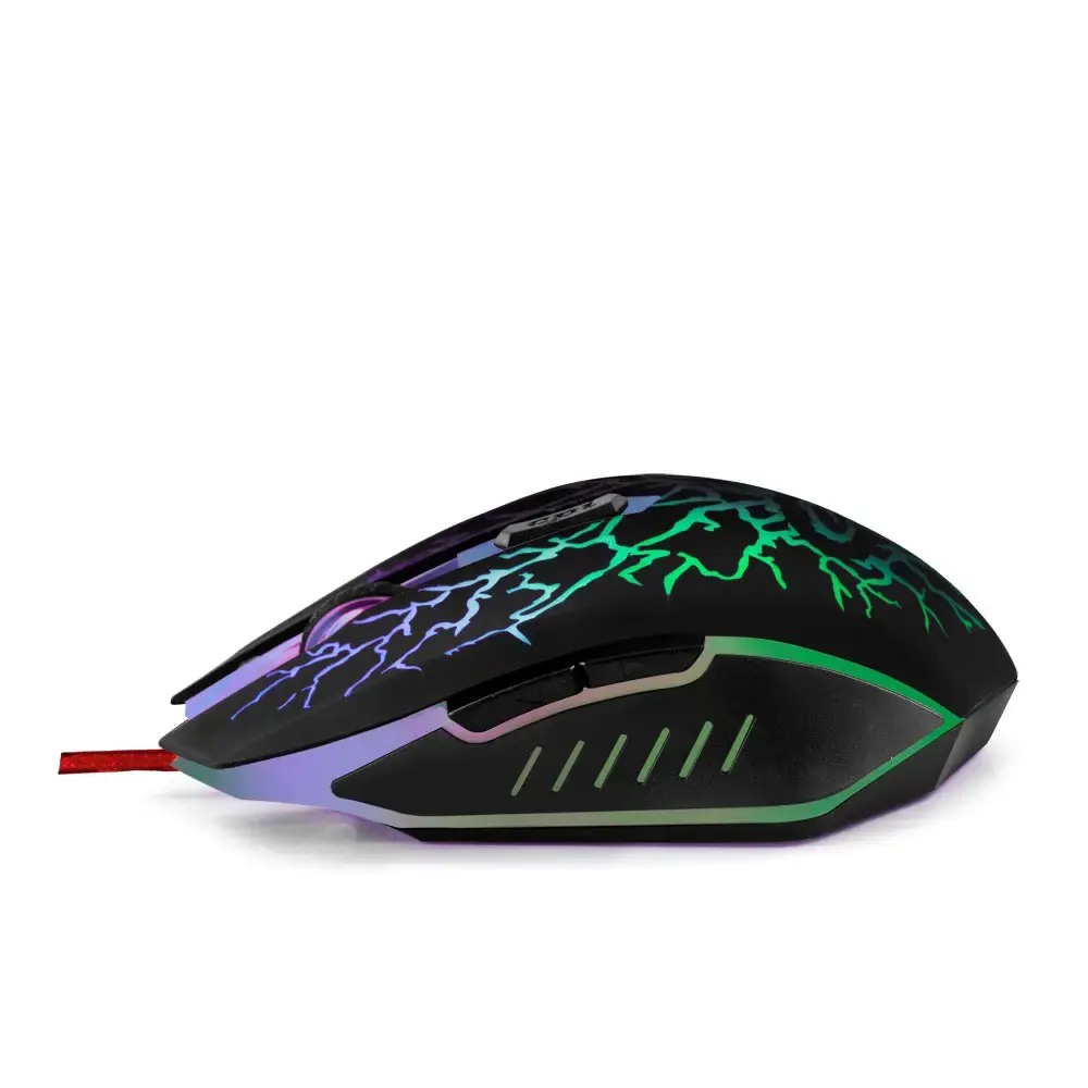 ESPERANZA EGM211R - 5901299925560 MX211 LIGHTINING LAIDINĖ 6D ŽAIDIMŲ OPTINĖ PELĖ USB MX211-RED