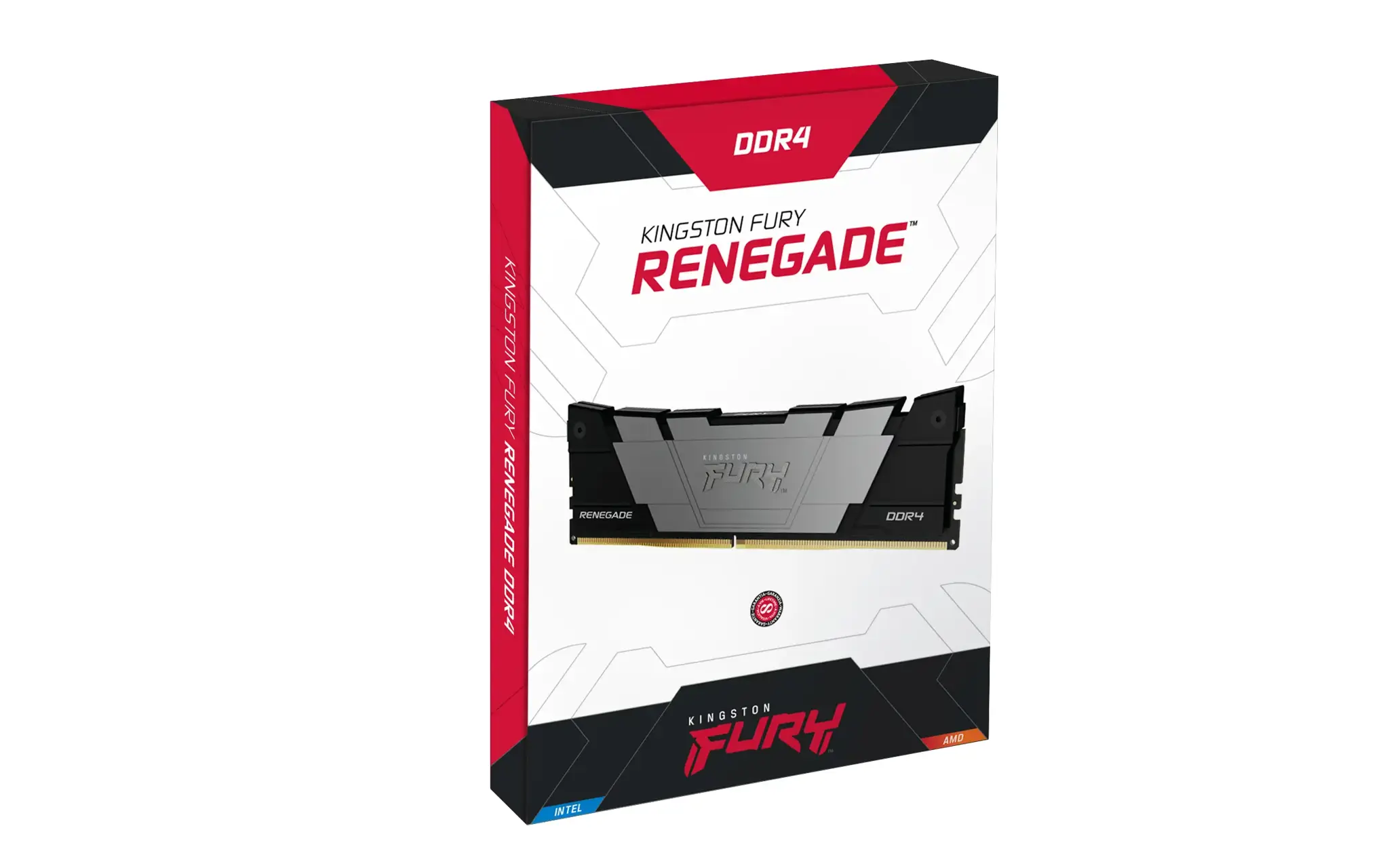 Kingston Technology FURY 16GB 3200MT/s DDR4 CL16 DIMM (Kit of 2) Renegade Black, 16 GB, 2 x 8 GB, DDR4, 288-pin DIMM