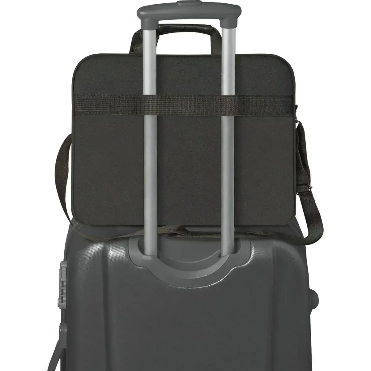 "Defender Geek" nešiojamojo kompiuterio dėklas 39,6 cm (15,6"), juodas