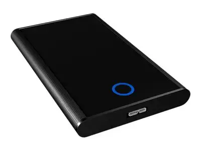 ICYBOX IB-273StU3 IcyBox Išorinis 2,5 HDD dėklas SATA su 1x USB 3.0, juodas + apsauginis krepšys