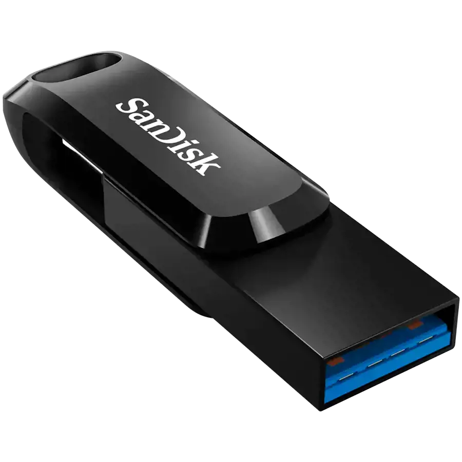 SANDISK 128GB ULTRA DUAL DRIVE M3.0 micro-USB ir USB 3.0 jungtys