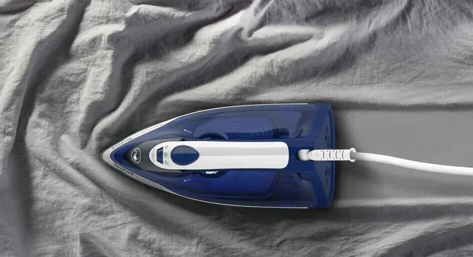 "Tefal FV2838E0", sausas ir garų lygintuvas, "Cerilium" padas, 1,9 m, 180 g/min, mėlynas, baltas, 40 g/min