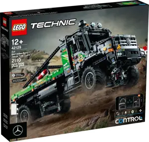 LEGO TECHNIC 42129 MERCEDES-BENZ ZETROS BANDOMASIS SUNKVEŽIMIS