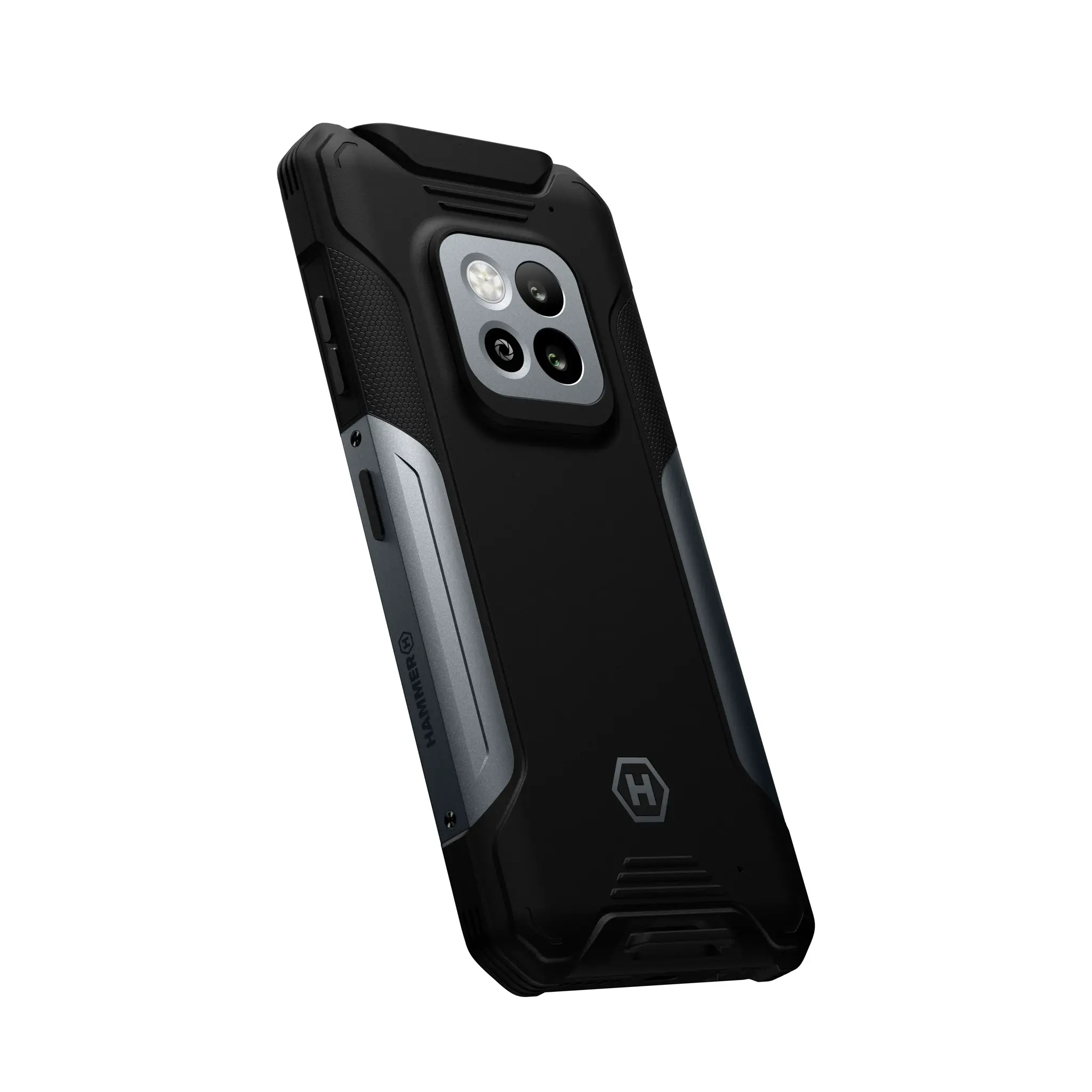 Mobilusis telefonas Hammer Construction, 128 GB, Sidabrinė