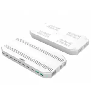 UNITEK Y-2190A "Unitek" įkrovimo stotelė 10x USB 2,4A, 96W 2x QC3.0 Y-2190A