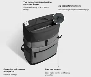 Xiaomi Roll Top Casual Backpack | Xiaomi