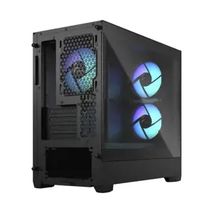 FRACTAL DESIGN "Pop Mini Air RGB" juodas TG skaidrus atspalvis