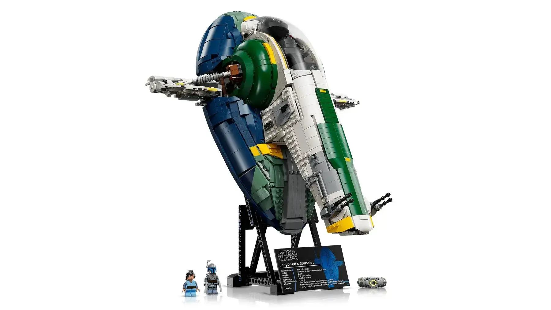 LEGO STAR WARS 75409 Jango Fett's Firespray-Class Starship