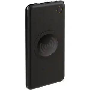 Platinet 10000mAh 2xUSB belaidis QI maitinimo bankas, juodas (44572)