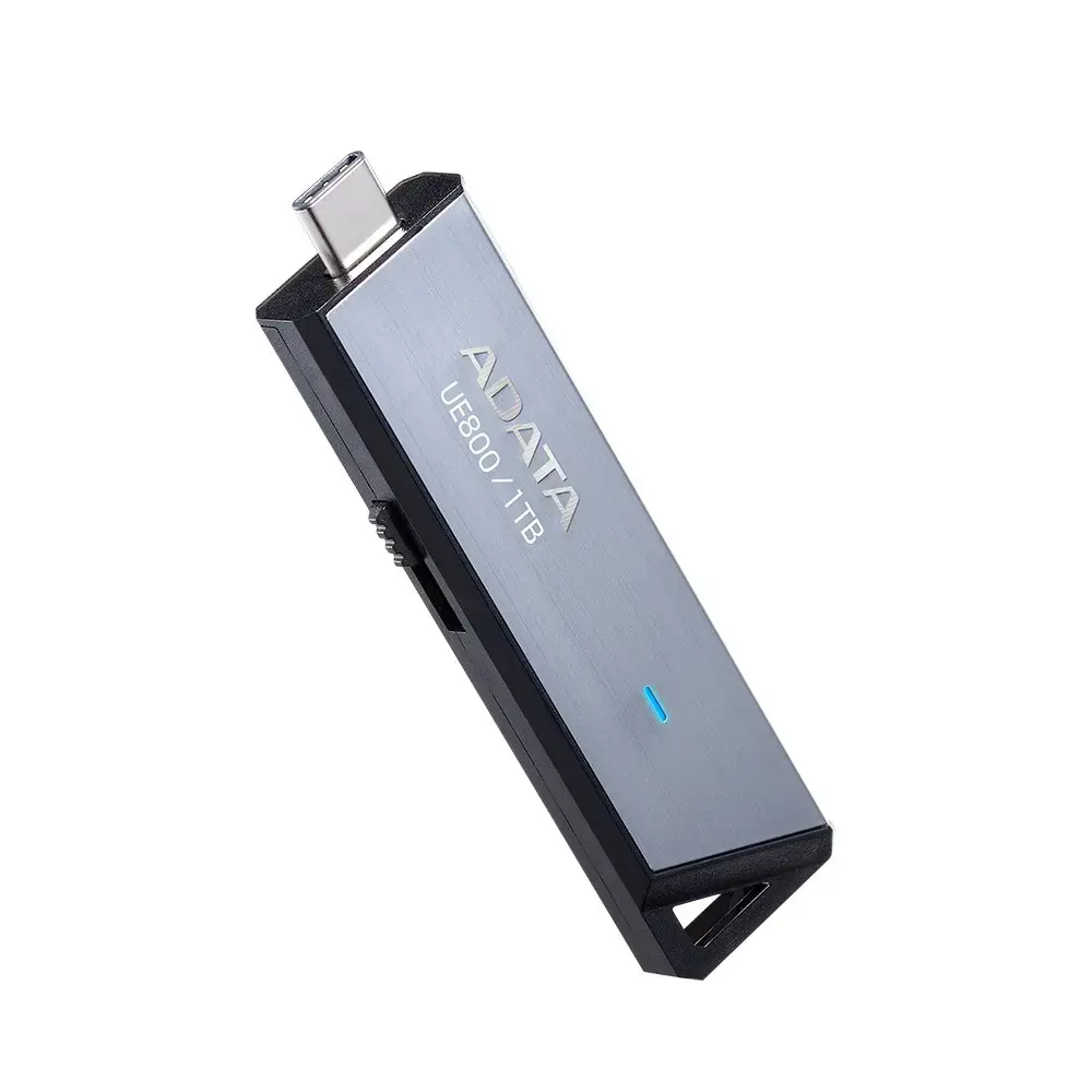 ADATA UE800 1TB USB3.2 sidabrinės spalvos