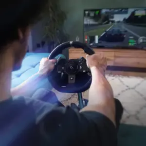 LOGITECH G920 "Driving Force" lenktynių ratas