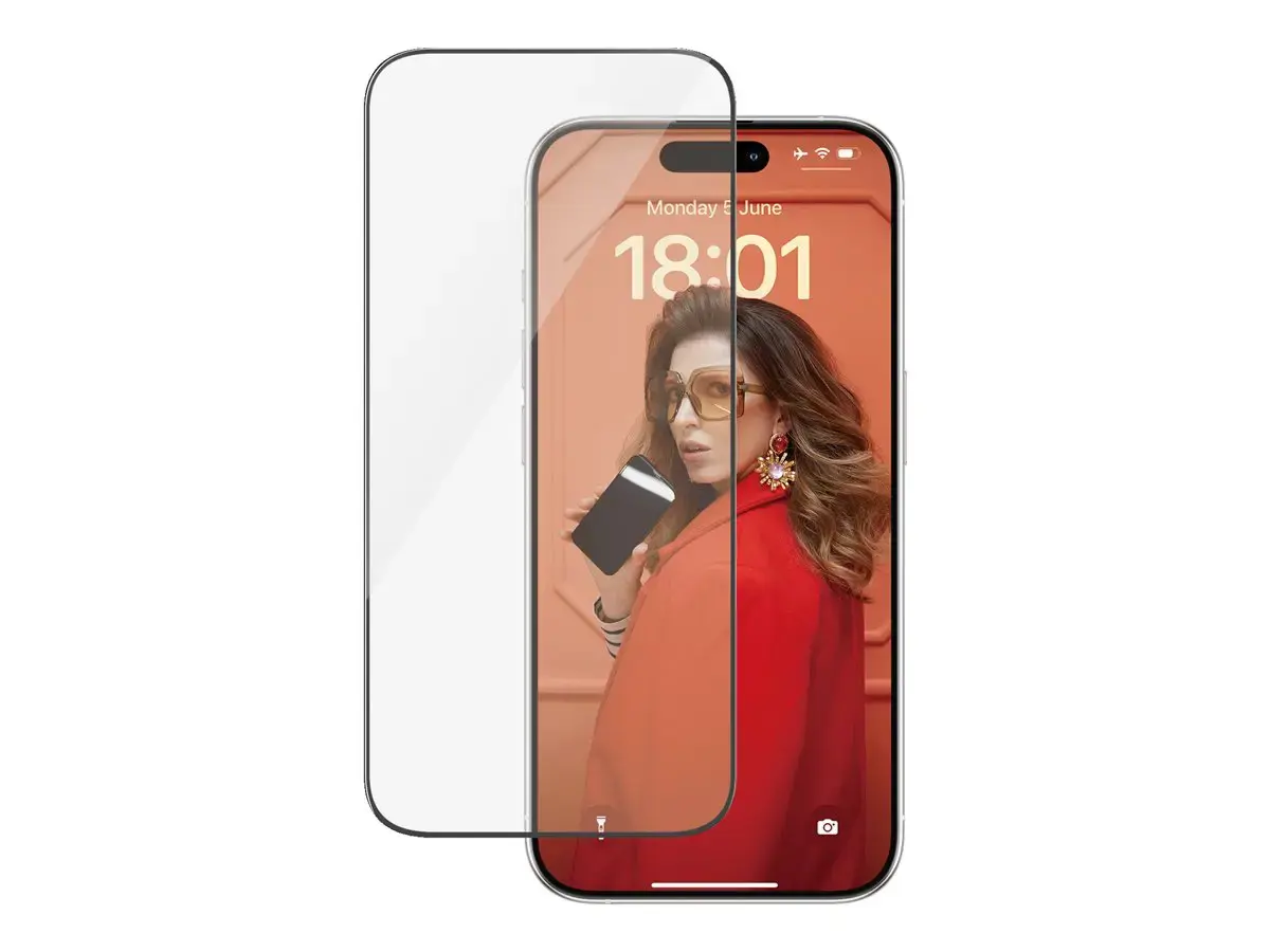 "PanzerGlass" ekrano apsauga "iPhone 2023 6.1 Pro" | Ultra-Wide Fit w. EasyAligner