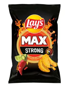 Bulvių traškučiai LAY'S, čili pipirų ir žaliųjų citrinų skonio, 120 g