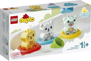 LEGO DUPLO 10965 PRAMOGOS MAUDANTIS VONIOJE: PLAUKIOJANTIS GYVŪNŲ TRAUKINYS