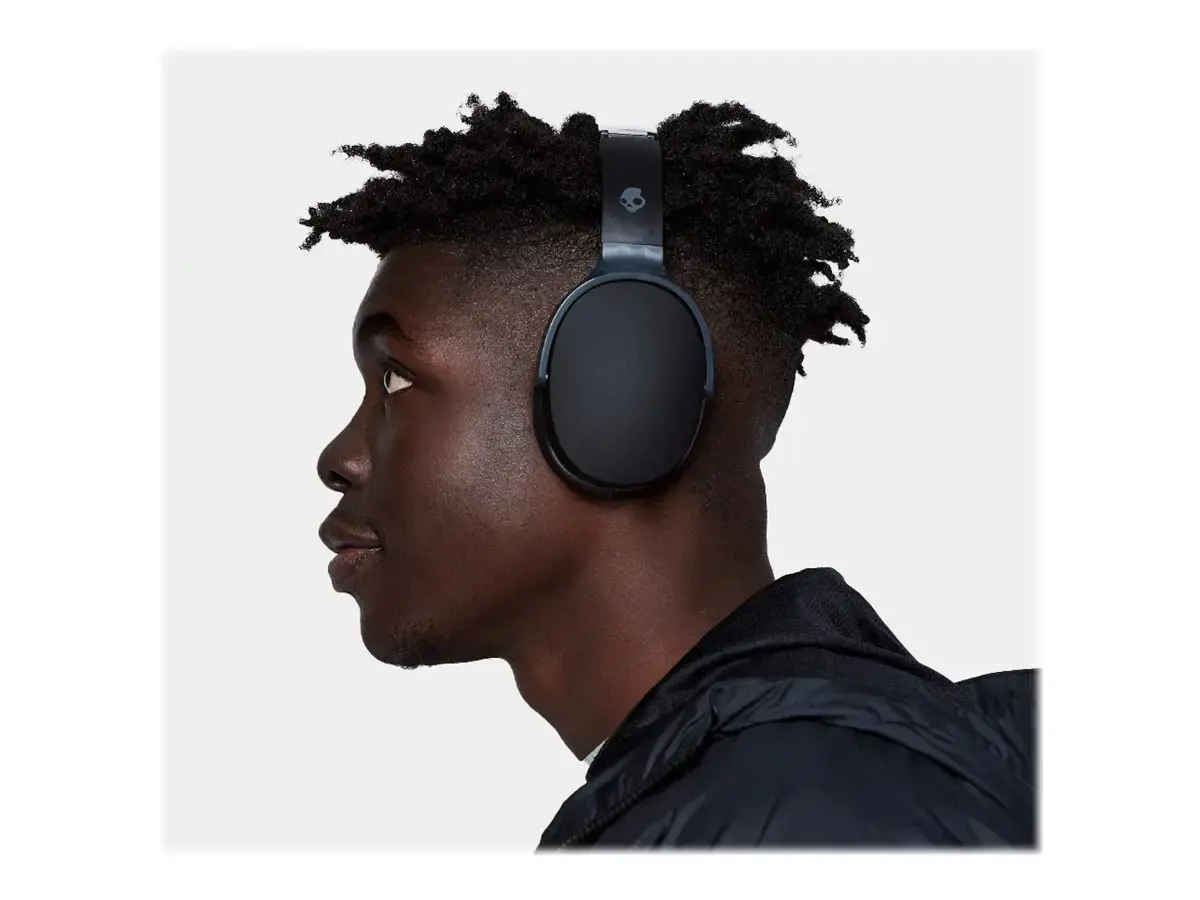 "Skullcandy" belaidės ausinės "Hesh Evo", su triukšmo slopinimu, belaidės, tikrai juodos spalvos