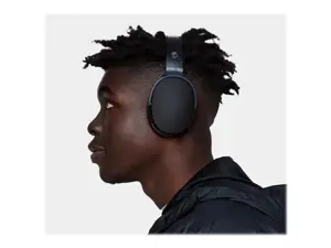 "Skullcandy" belaidės ausinės "Hesh Evo", su triukšmo slopinimu, belaidės, tikrai juodos spalvos