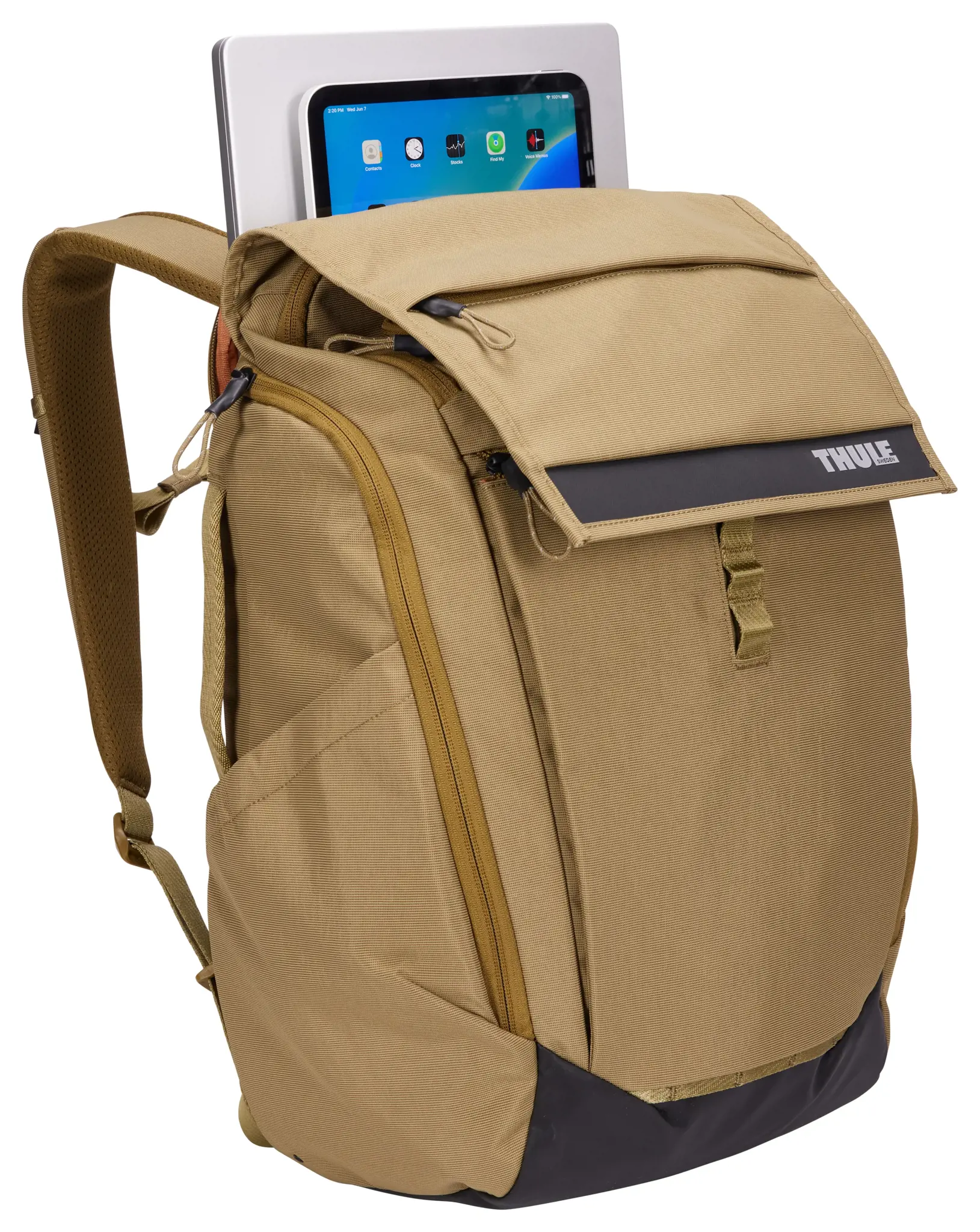 Thule Paramount PARABP3216 Nutria, Urban, Unisex, 40.6 cm (16"), Notebook compartment, Waterproof, Nylon, Polyester