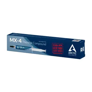 ARCTIC MX-4 (20 g) Edition 2019 - Aukštos kokybės termopastos, termopastos, 8,5 W/m-K, 2,5 g/cm³, anglis, mėlyna, balta, 20 g