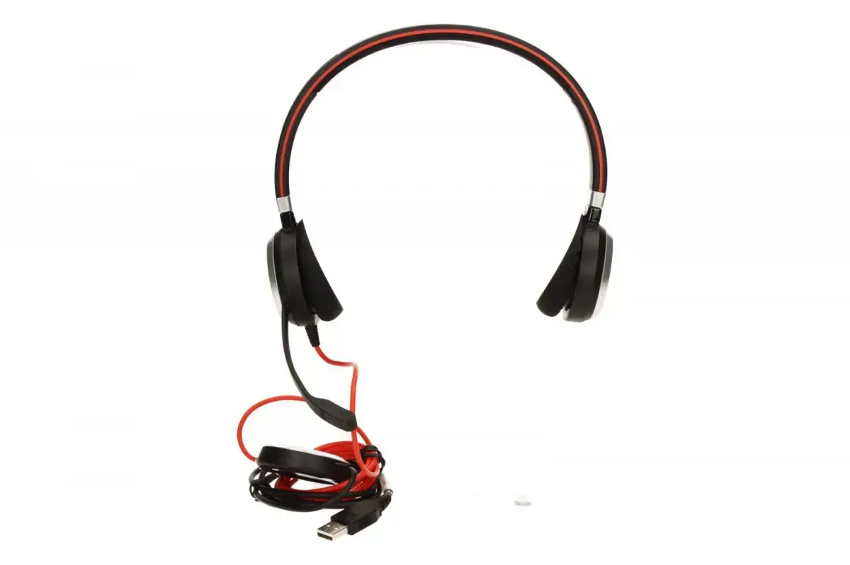 Jabra EVOLVE 40 MS Stereo, laidinis, biuro / skambučių centras, 171 g, ausinės, juodos spalvos