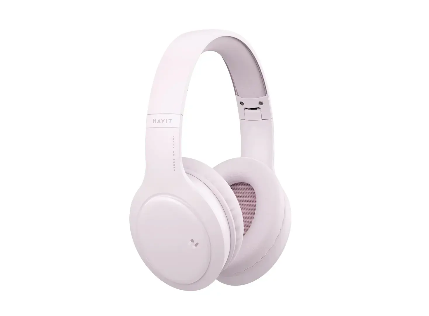Havit H633BT - wireless on-ear headphones, pink